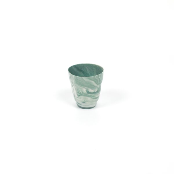 Green Marble El Yapımı Porselen Bardak