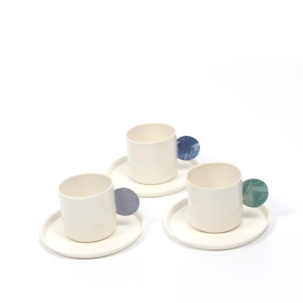 Yeşil Marble Fincan