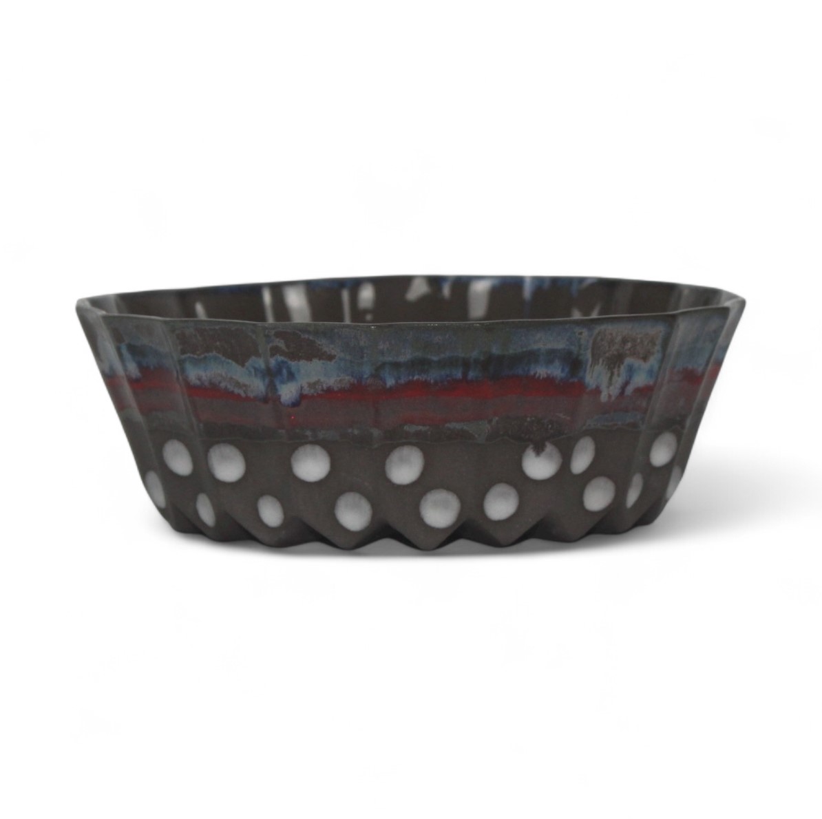 Burn-El Yapımı Benekli Stoneware Mini Kase