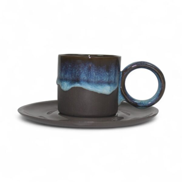 Aqua-El Yapımı Stoneware Fincan
